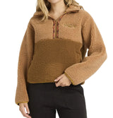 Billabong Womens Horizon Mock Neck Half Zip Sweatshirt