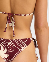 Billabong Womens Sol Playa Tie Side Tanga Bikini Bottoms
