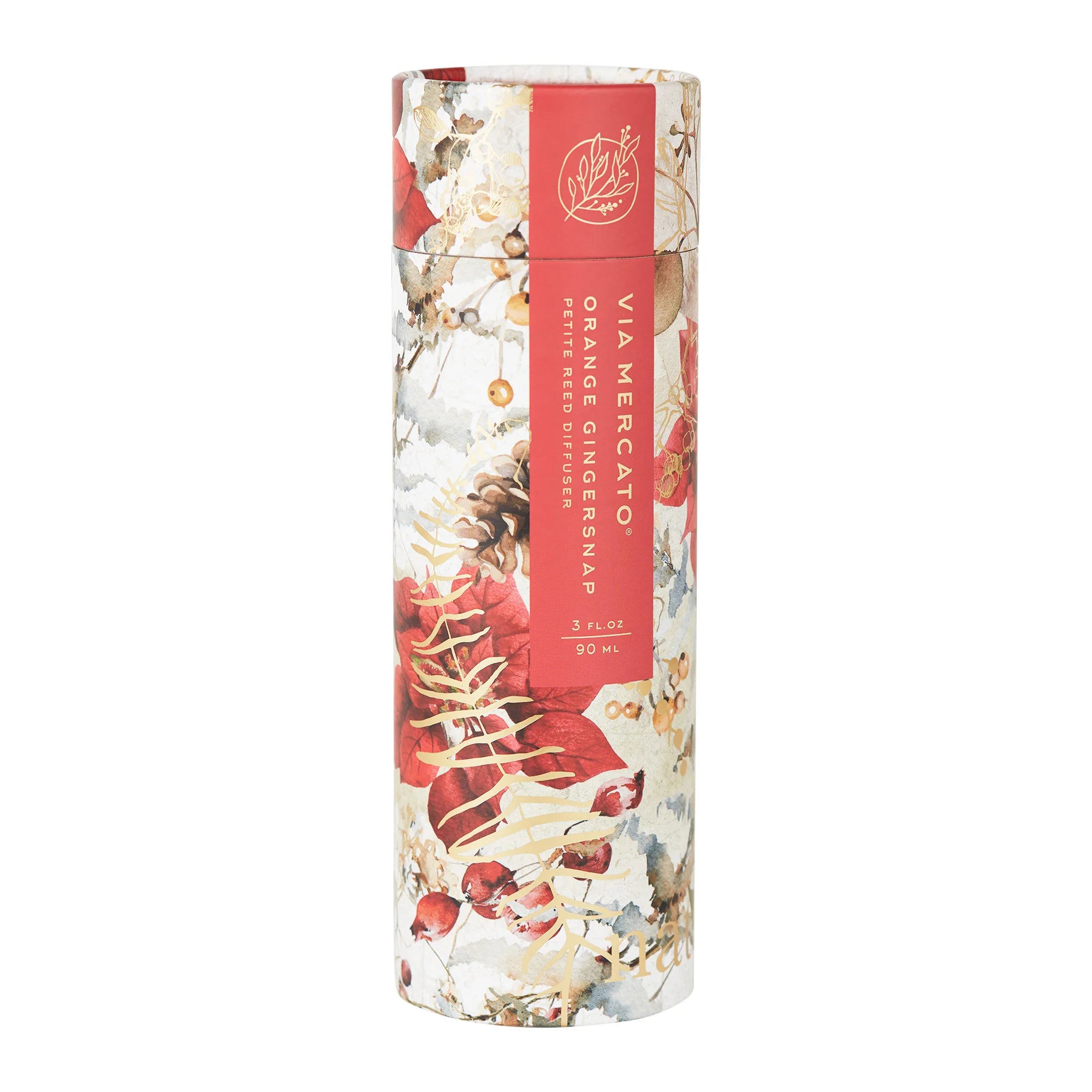 Via Mercato Natale Orange Gingersnap Oil Reed Diffuser