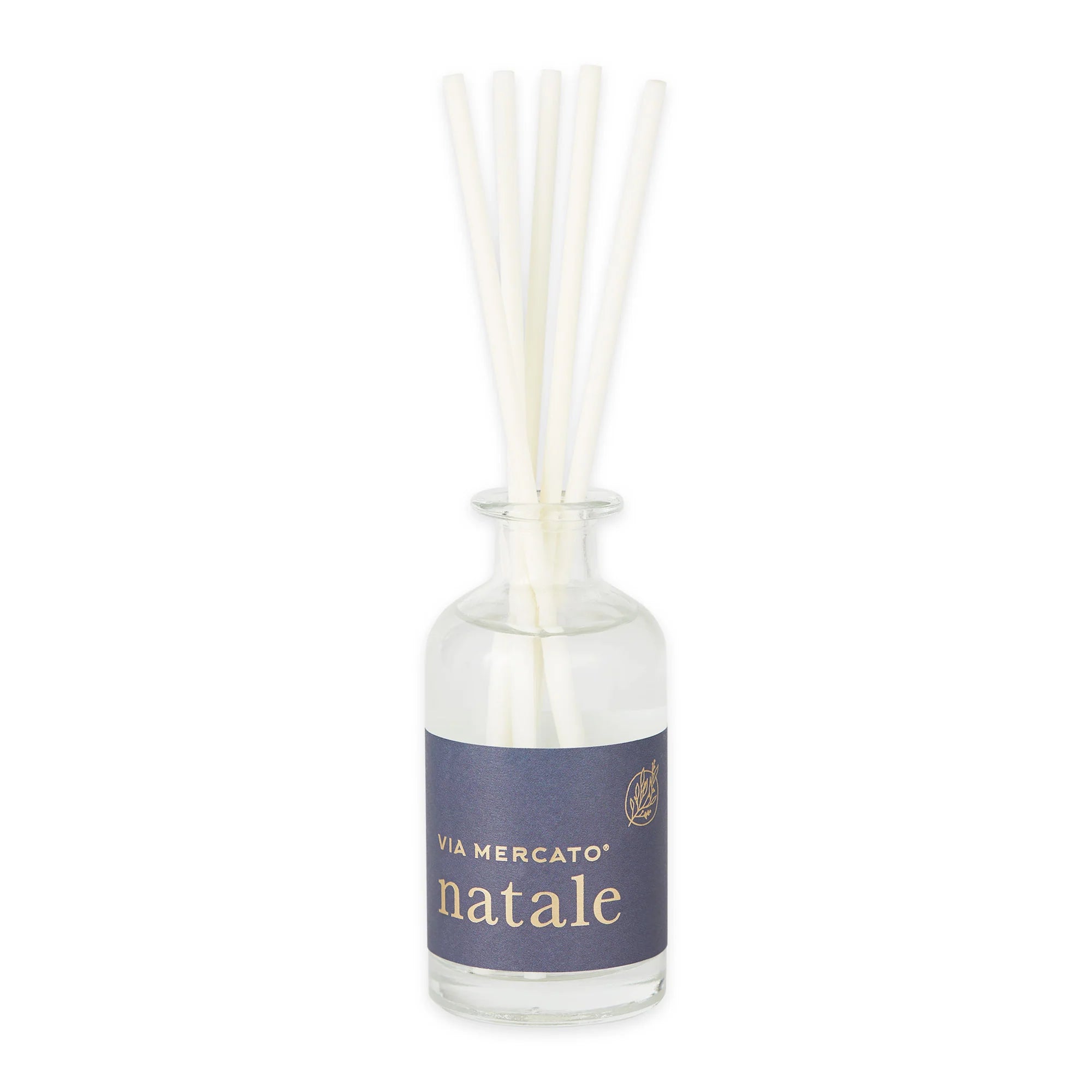 Via Mercato Natale Spiced Whiskey Oil Reed Diffuser