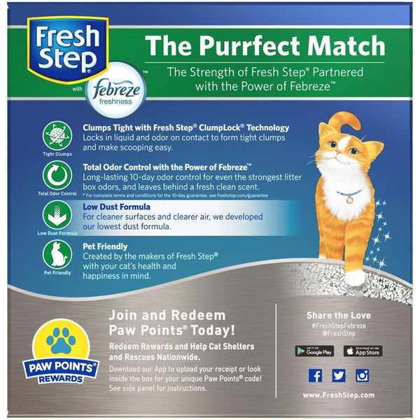 Fresh Step Odor Shield Clumping Cat Litter - 25 lbs.