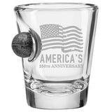 BenShot 250th Anniversary Musket Ball Shot Glass