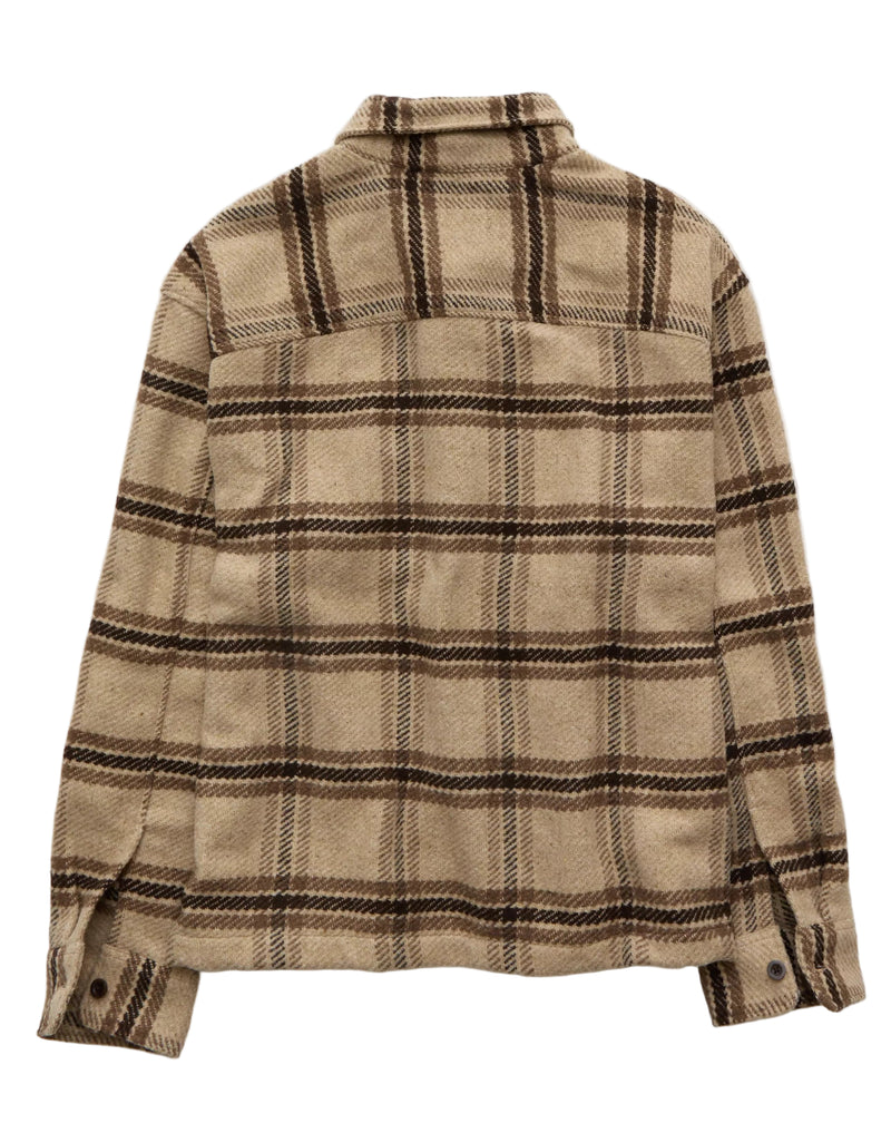 American Eagle Mens AE Textured Overshirt Jacket