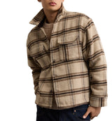 American Eagle Mens AE Textured Overshirt Jacket