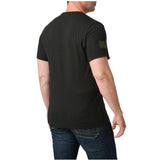 5.11 Mens Woodland Camo Short Sleeve T-Shirt