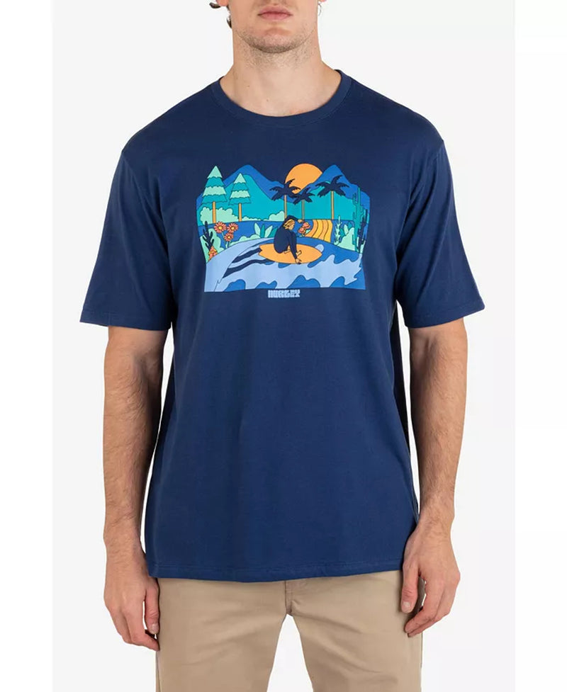 Hurley Mens Everyday Sur Surf Short Sleeve T-Shirt