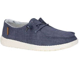 Hey Dude Womens Wendy Chambray Slip-On Shoes