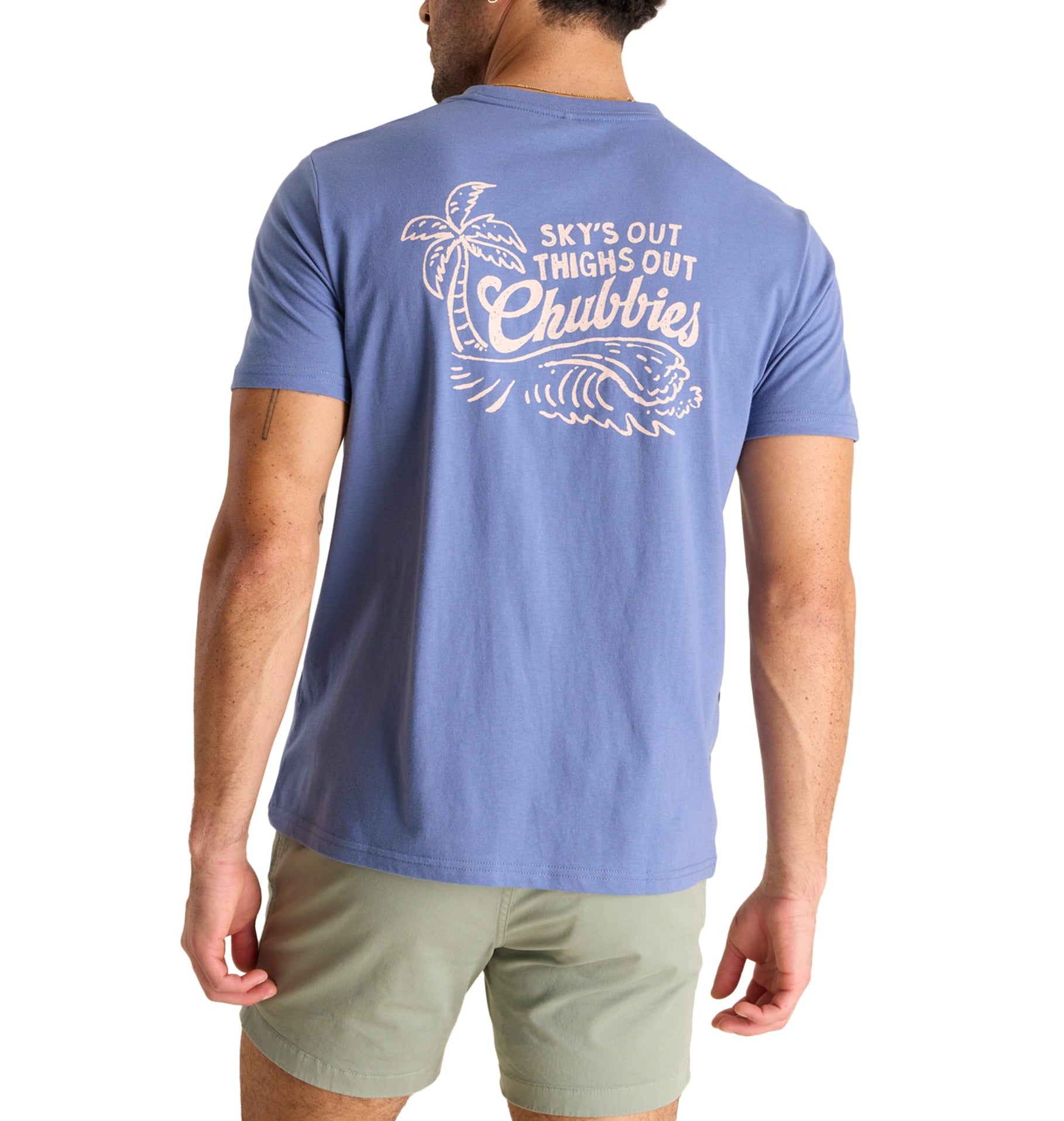 Chubbies Mens The Foldin' Chair Short Sleeve T-Shirt