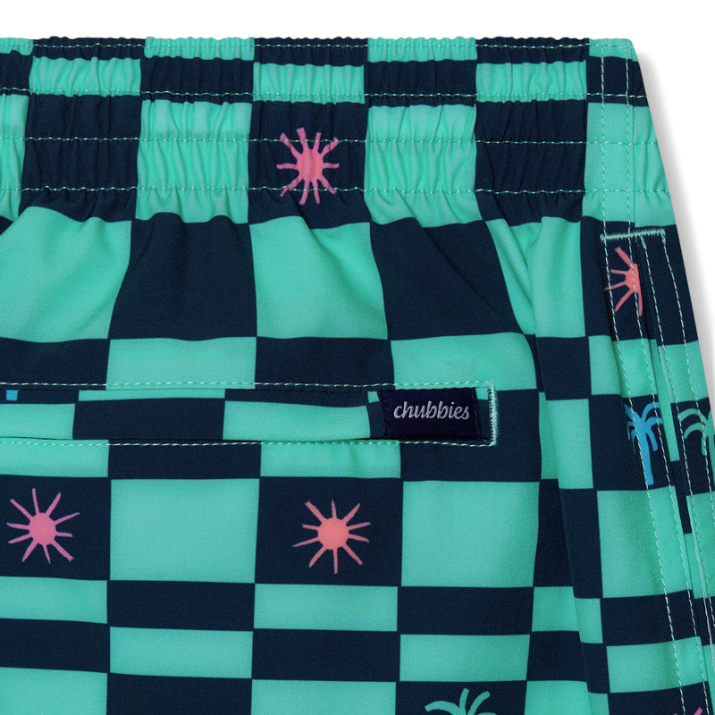 Chubbies Mens The Great Checks 5.5" Classic Swim Trunks