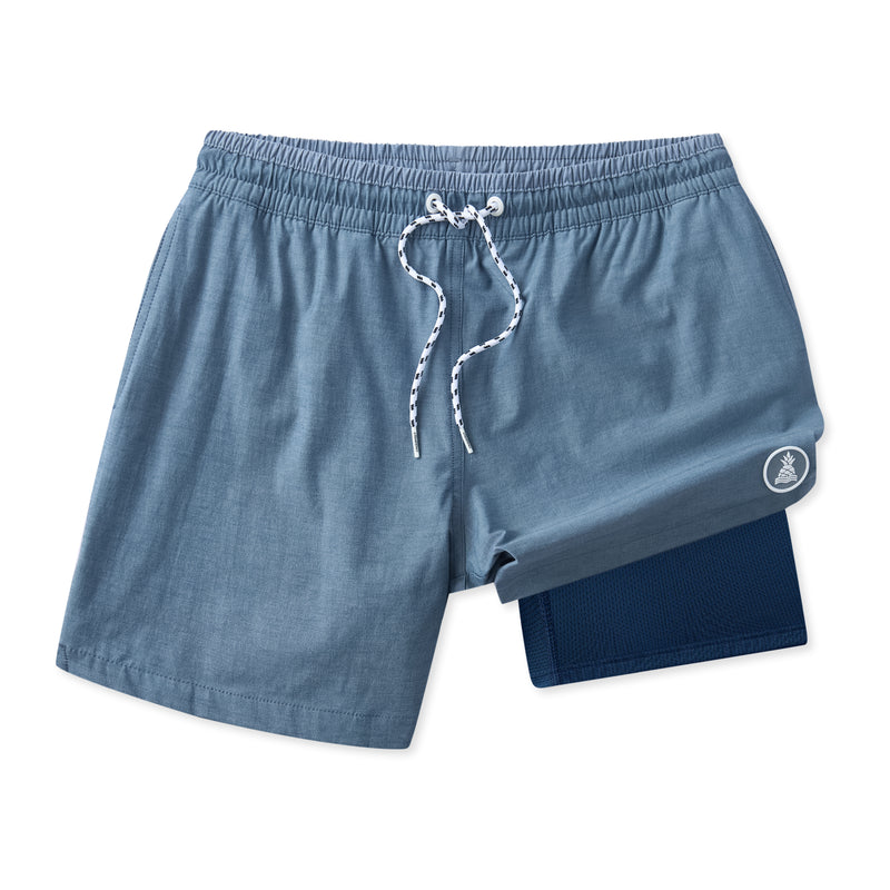 Chubbies Mens The Nautical Navies 5.5" Classic Lined Swim Trunks