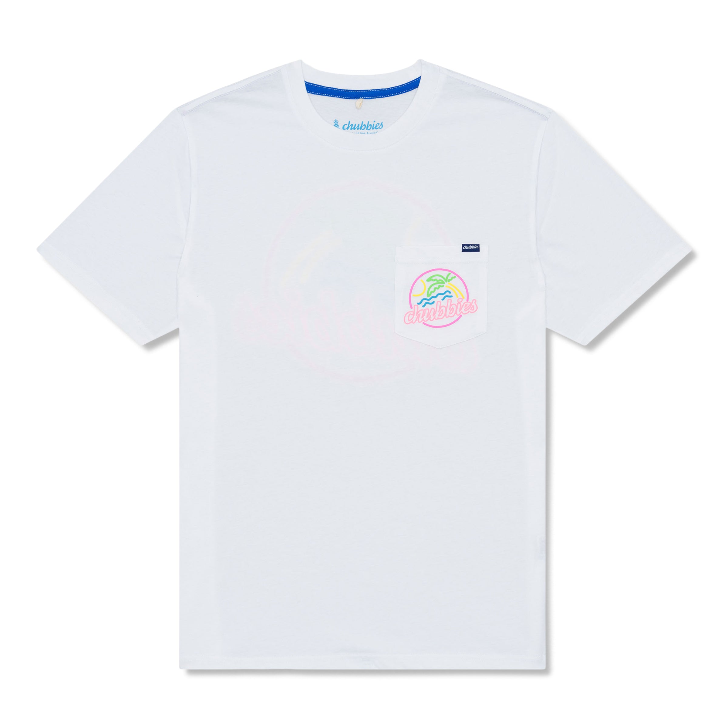 Chubbies Mens The Neon Dream Short Sleeve T-Shirt