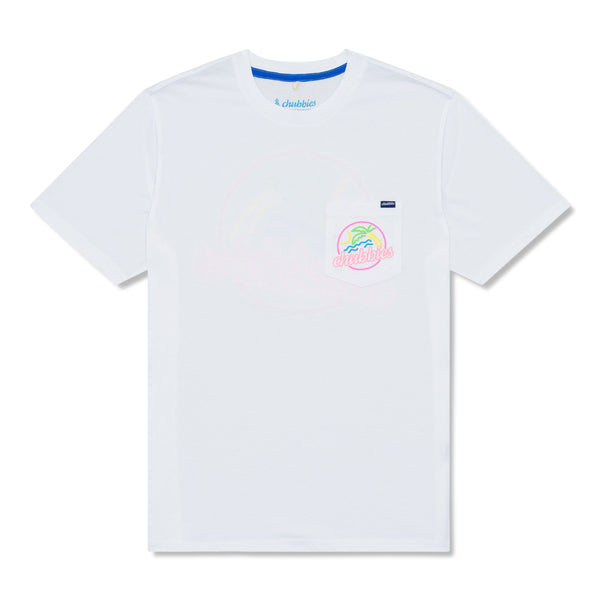 Chubbies Mens The Neon Dream Short Sleeve T-Shirt