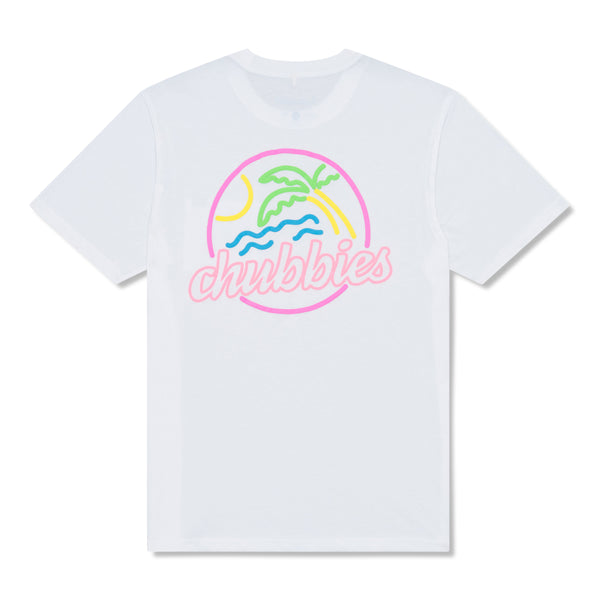 Chubbies Mens The Neon Dream Short Sleeve T-Shirt