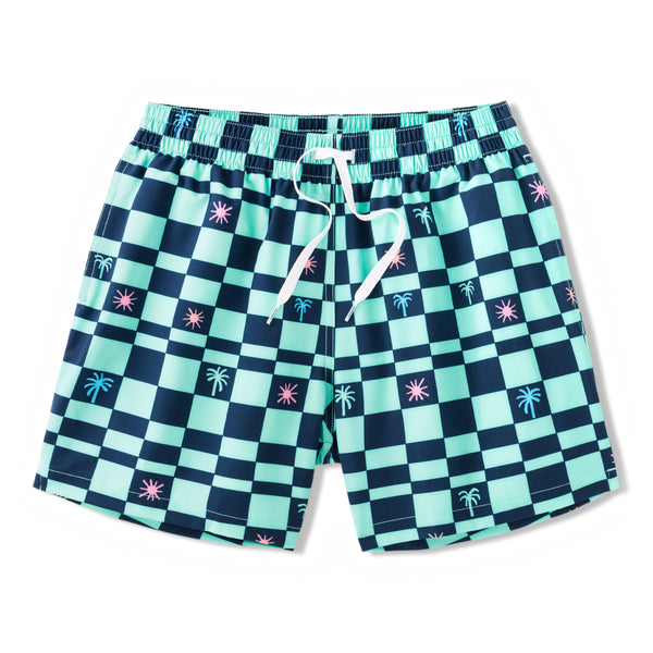 Chubbies Mens The Great Checks 5.5" Classic Swim Trunks