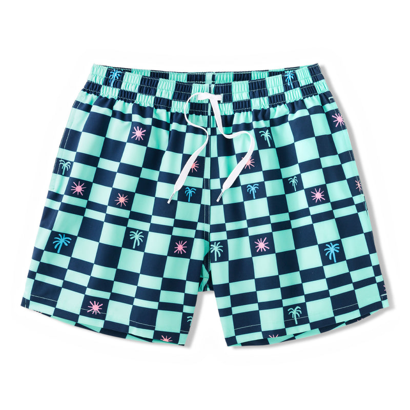 Chubbies Mens The Great Checks 5.5" Classic Swim Trunks