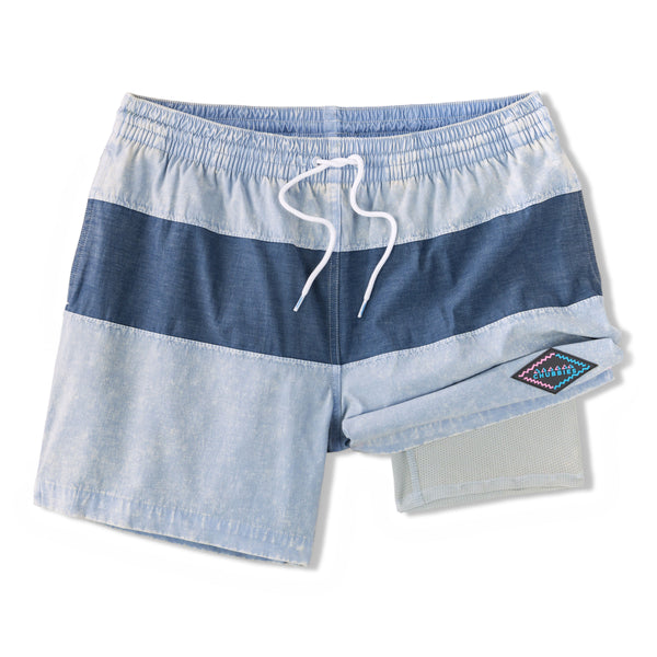 Chubbies Mens House Of The Rising Buns 5.5" Faded Swim Trunks