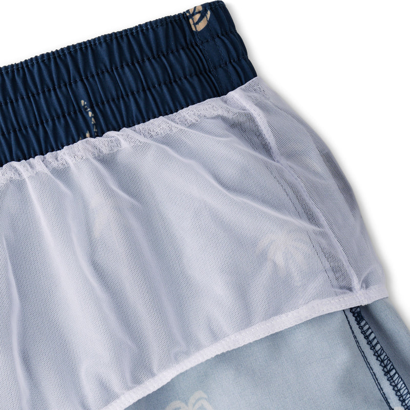 Chubbies Mens The Midnight Palms 7" Classic Swim Trunks