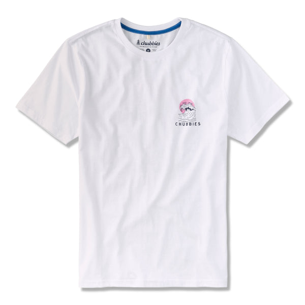 Chubbies Mens The Waves Are Calling Short Sleeve T-Shirt