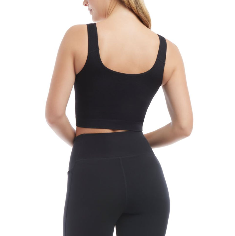 Jockey Womens Seamfree Rib Long Line Sports Bra - 2 Pk