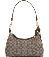 Coach Signature Textile Jacquard Juliet 25 Shoulder Handbag