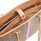 Anne Klein Varsity Work Tote Handbag