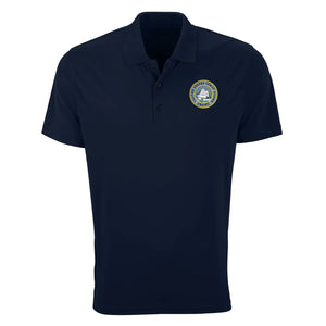 Coast Guard JROTC Mens Vansport Omega Tech Polo