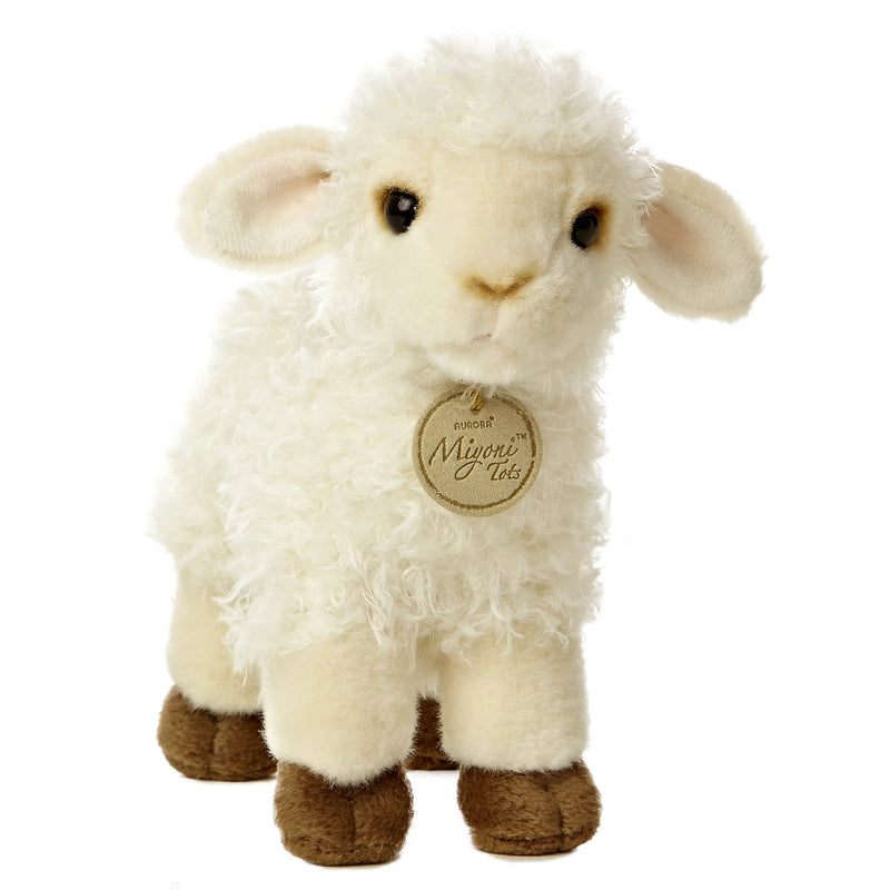 Aurora Miyoni Tots 7" Baby Lamb Plush Toy