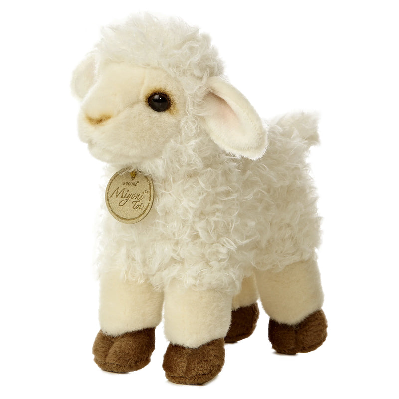 Aurora Miyoni Tots 7" Baby Lamb Plush Toy