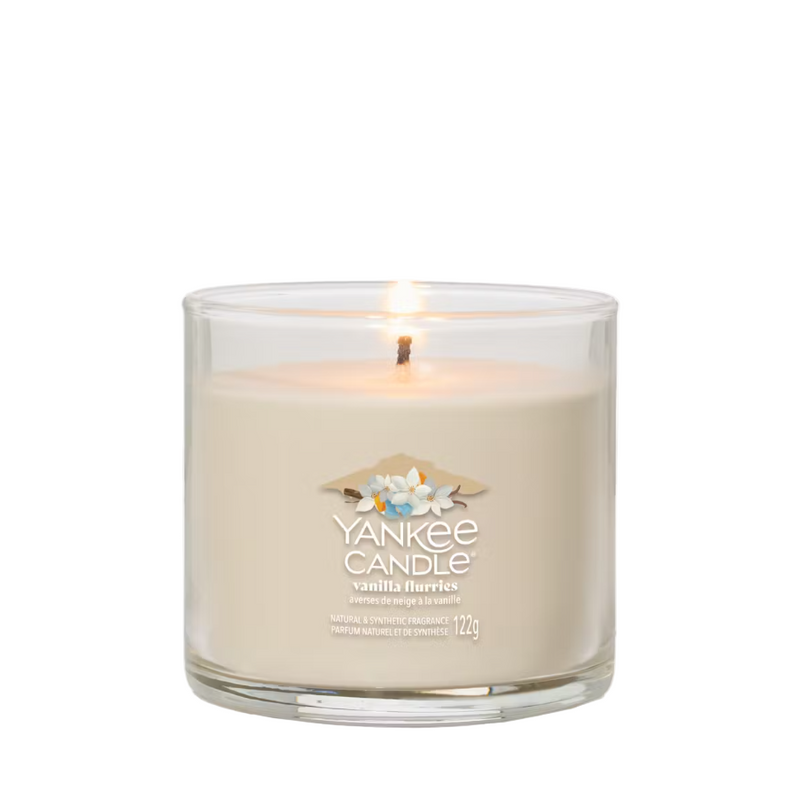 Yankee Candle Signature Small Tumbler Candle - Vanilla Flurries