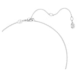 Swarovski Dextera Pendant Necklace - Pavé, White, Rhodium Plated