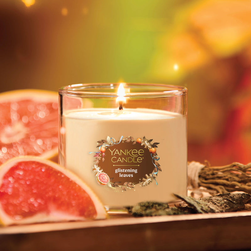 Yankee Candle Signature Small Tumbler Candle - Glistening Leaves