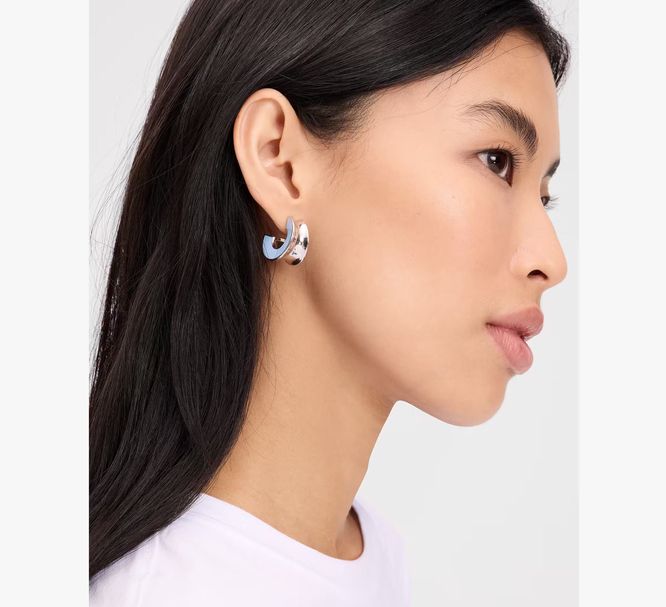 Kate Spade Bold Note Small Hoop Earrings