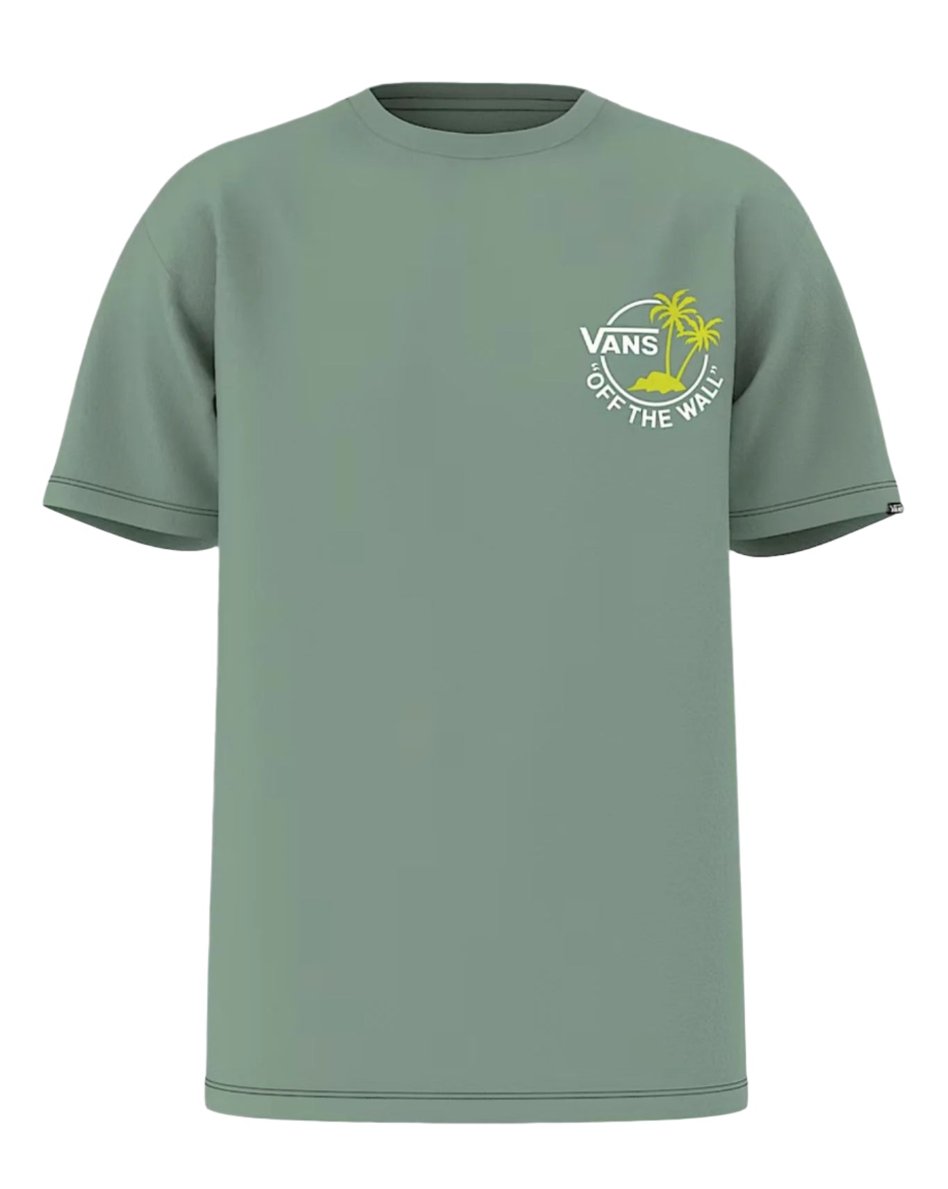 Vans Mens Classic Mini Dual Palm II Short Sleeve T-Shirt