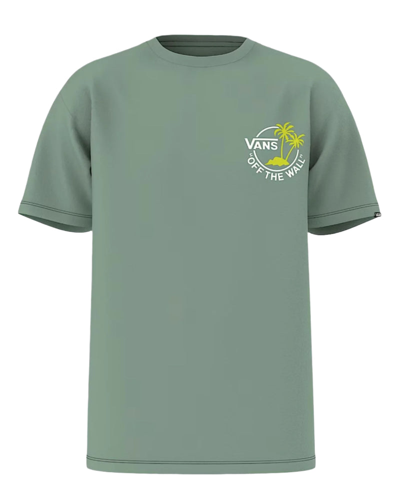 Vans Mens Classic Mini Dual Palm II Short Sleeve T-Shirt