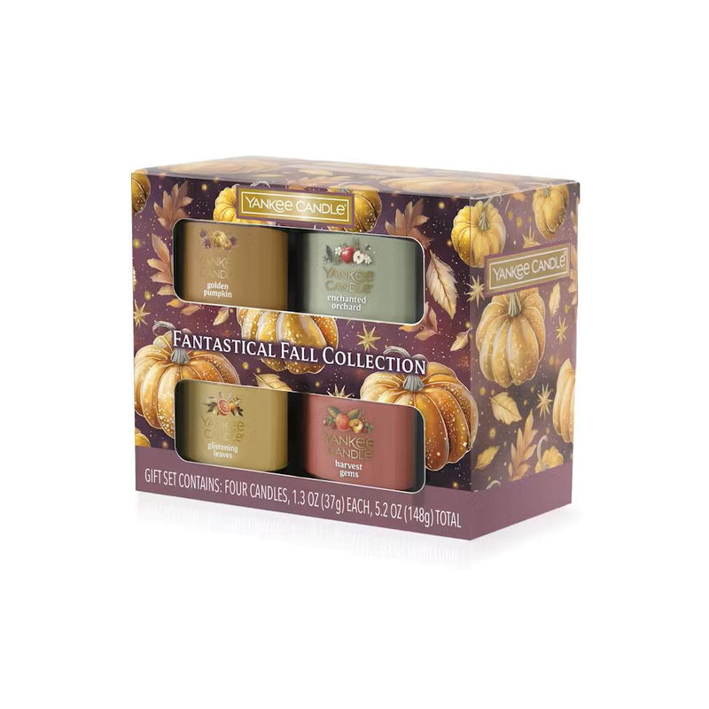 Yankee Candle Fantastical Fall Collection 4-Pack Mini Candle Gift Set