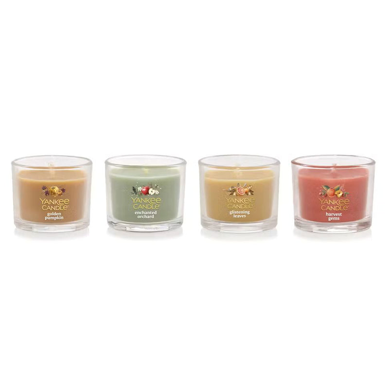 Yankee Candle Fantastical Fall Collection 4-Pack Mini Candle Gift Set