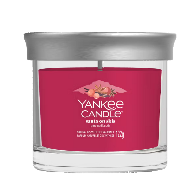 Yankee Candle Signature Small Tumbler Candle - Santa On Skis