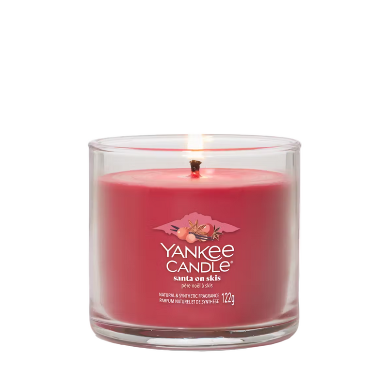 Yankee Candle Signature Small Tumbler Candle - Santa On Skis
