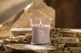 WoodWick Medium Hourglass Candle - Patchouli Crème