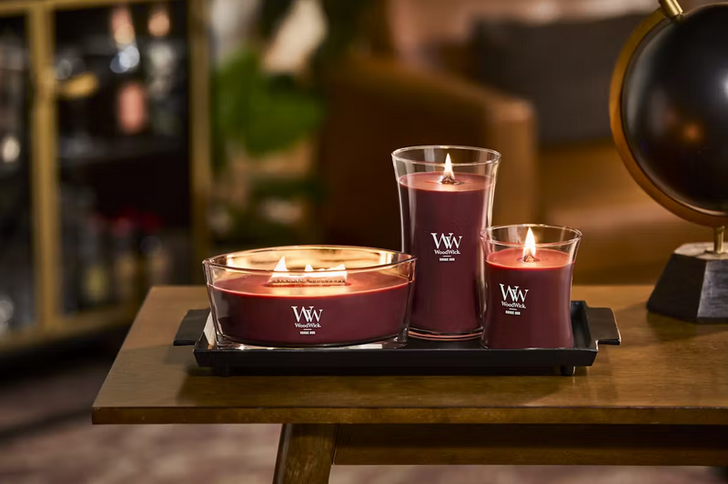 WoodWick Large Jar Candle - Rouge Oud