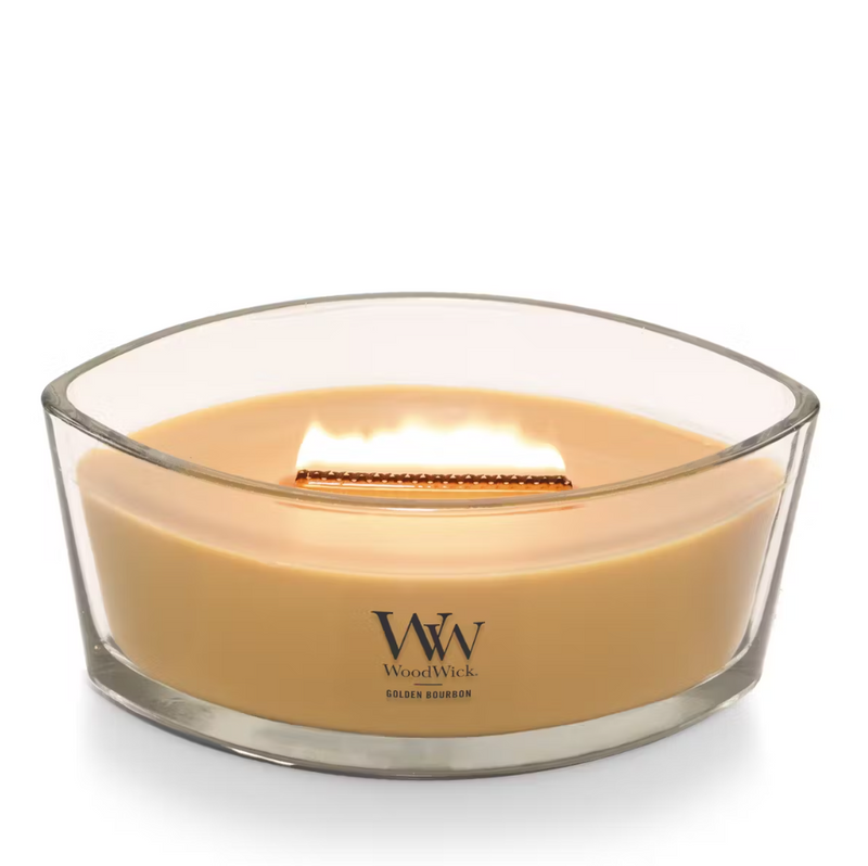 WoodWick Ellipse Candle - Golden Bourbon