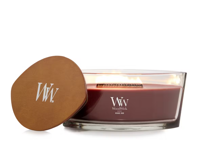 WoodWick Ellipse Candle - Rouge Oud