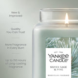 Yankee Candle Original Large Jar Candle - Silver Sage & Pine