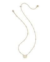Kendra Scott  Cailey Butterfly Gold Short Pendant Necklace - Ivory Mother Of Pearl