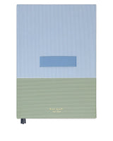 Kate Spade Petite Stripe Take Note XL Notebook With Elastic Phone Holder