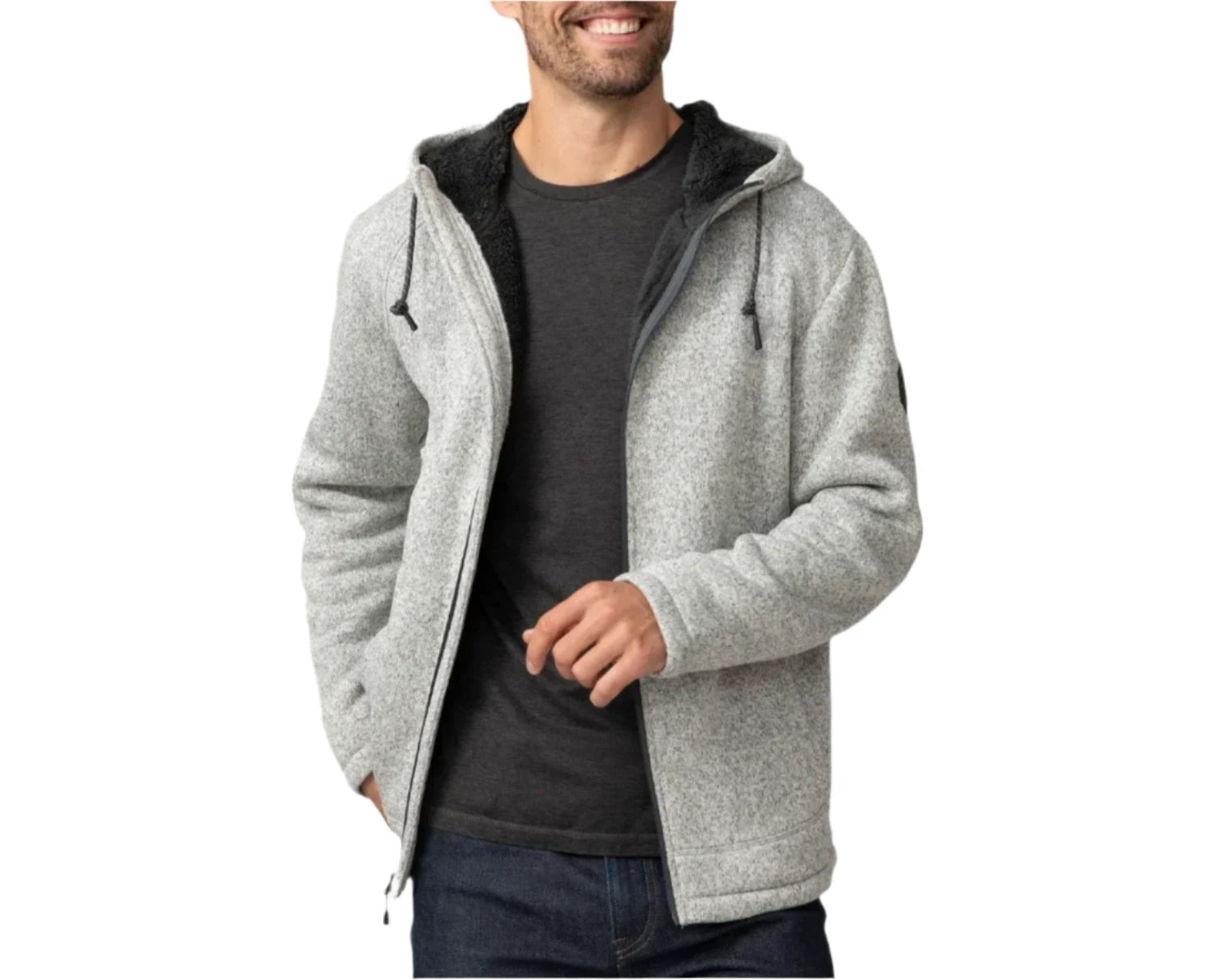 Free Country Mens Northwood Mountain Fleece Hoodie Full-Zip Jacket