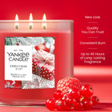 Yankee Candle 3-Wick Candle - Christmas Eve