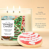 Yankee Candle 3-Wick Candle - Christmas Cookies