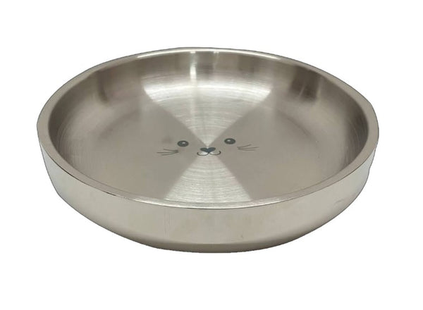 ThoozyPet Double Wall Insulated Cat Plate - 6.6"