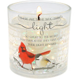 Pavilion Light Refillable Soy Wax Candle with LED Accents - 5 oz.